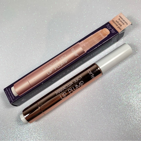 Tarte Maracuja Juicy Lip Plump Shimmer Glass Soft Pink - Picture 1 of 5
